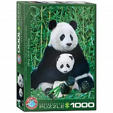 eurographics Puzzle - Panda und Baby - 1000 Teile 300748