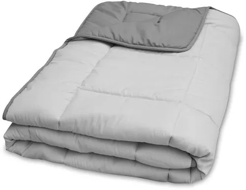 Walra Reisedecke, hellgrau/anthrazit, 140x200cm