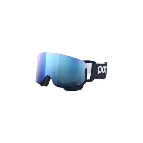 POC Nexal Mid apatite navy/partly sunny blue (9617) One Size - Herren & Unisex Skibrillen mit Clarity-Technologie für optimale Sicht, wasser- und schmutzabweisend, kratzfest und beschlagfrei – ideal für Mountainbiker, die Komfort und Schutz suchen.