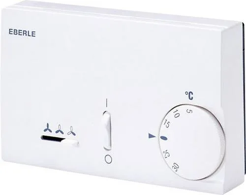 Eberle KLR-E 7203 Raumthermostat Aufputz 5-30°C - Thermostat für präzise Temperaturregelung von 5-30°C, ideal für Wohnräume und Büros, sorgt für optimalen Komfort und Energieeffizienz.