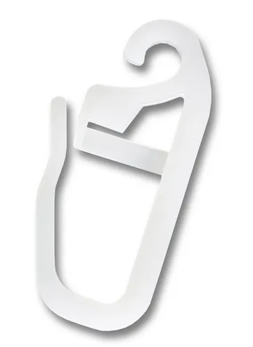 dekondo Gardinenhaken Faltenhaken, Faltenlegehaken, Überklipshaken, zur Befestigung Ihrer Gardinen an Ringen oder Ösen mit max. 3 mm Durchmesser, (300-St), mit verschließbarem Faltenlegehaken