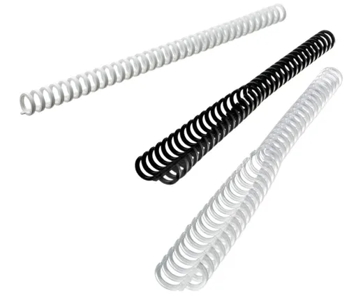 GBC Plastikbinderücken ClickBind - DIN A4, 8 mm, weiß, 34 Ringe, wiederverwendbar und ideal für professionelle Präsentationen