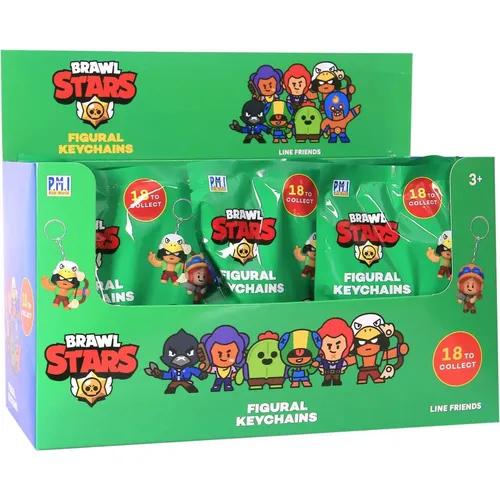 P.M.I. KIDS WORLD Brawl Stars Schlüsselanhänger Mehrfarbig