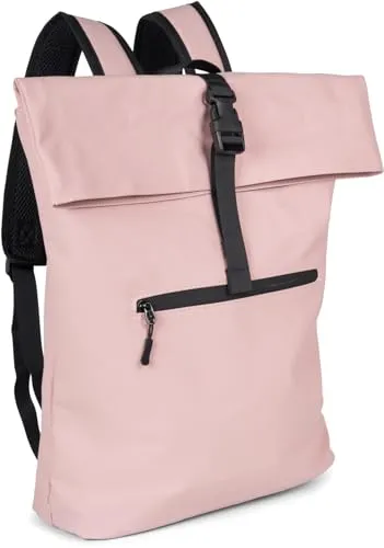 styleBREAKER Unisex Wasserfester Rucksack im Seesack-Design - Rucksäcke mit großzügigem Stauraum und gepolstertem Laptopfach für Geräte bis 15,6 Zoll, ideal für Outdoor-Aktivitäten und den täglichen Gebrauch.