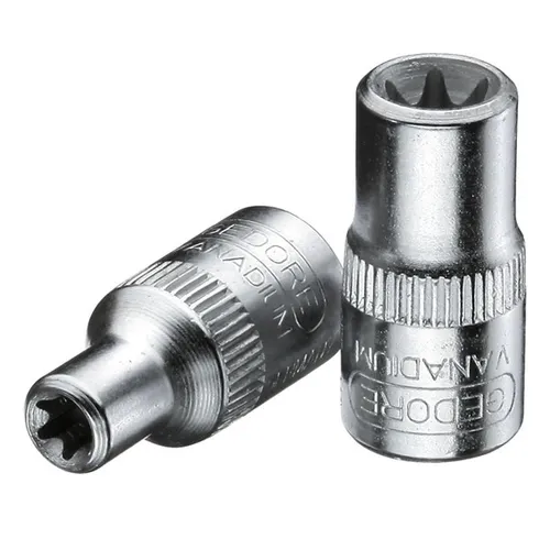Gedore blue Steckschlüsseleinsatz E-24 E-Profil, Außen Torx Nuss Antrieb 1/2