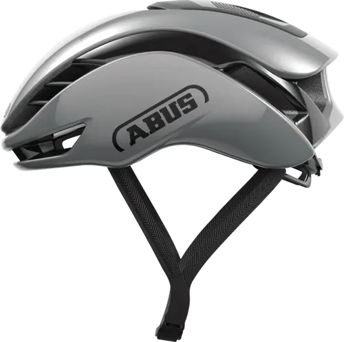 ABUS GameChanger 2.0 Race Grey L (57-61 cm) - Fahrradhelm für Straßenradsport, bietet optimalen Kopfschutz und aerodynamisches Design für maximale Geschwindigkeit.