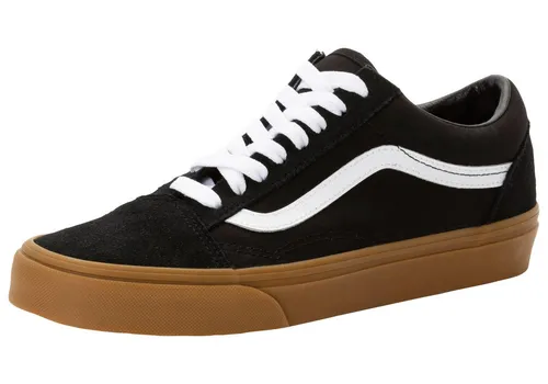 Vans Old Skool Sportschuhe Schwarz EU 38 - Sonstige Sportschuhe mit strapazierfähigem Canvas-Obermaterial, klassischer Low-Top-Silhouette und einzigartiger gummifarbener Laufsohle für perfekten Komfort und Stil.