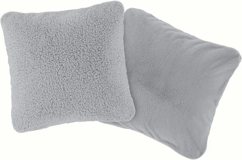 Zierkissen Silber von LeGer Home by Lena Gercke