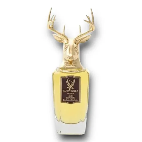 Pana Dora Oud Republic - 100ml Extrait de Parfum für Herren - Unisex Parfüm mit langanhaltendem, konzentriertem Duft aus Jasmin, weißem Moschus und Amber. Ideal für besondere Anlässe.