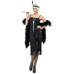 Flapper Costume (S) - Kostüm-Outfits für Erwachsene, authentisches Flapper-Kostüm für unvergessliche Partys das ganze Jahr über!