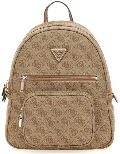 GUESS Damen Rucksack Eco Elements Latte Logo in braun von GUESS