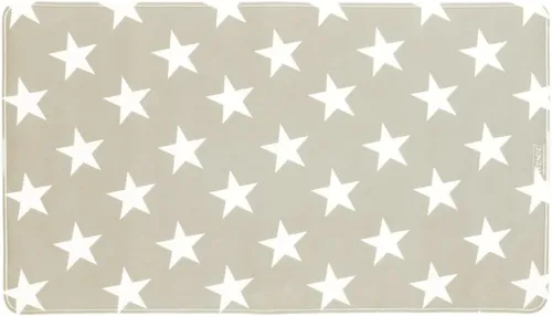 WENKO Wanneneinlage Stella Taupe - Antirutsch-Badewannenmatte mit Saugnäpfen