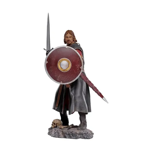 Iron Studios Boromir Collectible Statue 23 cm - Action- & Spielfiguren, detailgetreue 1/10 Statue von Boromir aus 'Der Herr der Ringe', ideal für Sammler und Fans des Franchise.