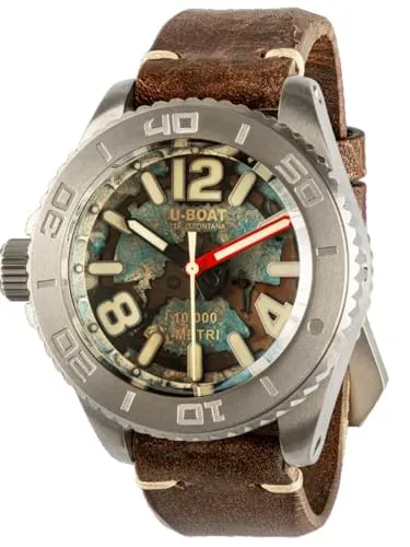 U-Boat 3600 Profondo Automatik Herrenuhr aus Titan – 46 mm, 1000 ATM, Limited Edition, Made in Italy