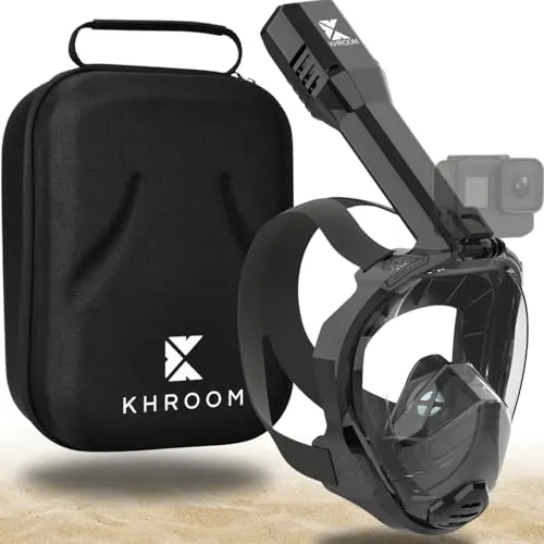 Khroom Schnorchel Schnorchelmaske Erwachsene Seaview Pro