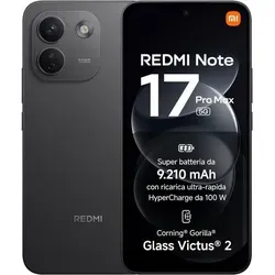 XIAOMI Redmi Note 17 Pro Max 5G 256 GB Black Dual SIM
