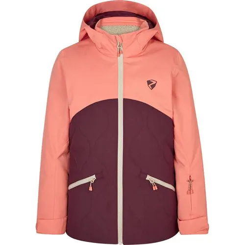 Ziener Mädchen AYLA Ski-Jacke, Winterjacke | Wasserdicht, winddicht und warm - Funktionelle Kinder Skijacke mit PFC-freier Wattierung, atmungsaktiver ZIENER AQUASHIELD Membran und reflektierenden Designelementen - perfekt für Skiabenteuer!