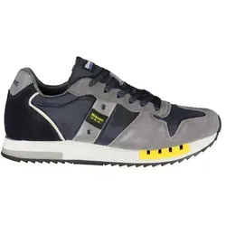 BLAUER Herren-Sportschuhe in Blau - Größe 45 - Sneaker für Herren mit Schnürsenkeln, Kontrastdetails und Logo. Ideal für sportliche Aktivitäten und den Alltag - bequem und stylisch.