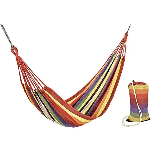 Haushalt International Hängematte aus Baumwolle Abmessung: 190 x 80cm