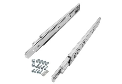 SO-TECH® Auszug Vollauszüge KV1-35-H45-PP-MS Traglast 35 kg, Push to Open, Länge 500 mm, 1 Paar inkl. Schraubenset