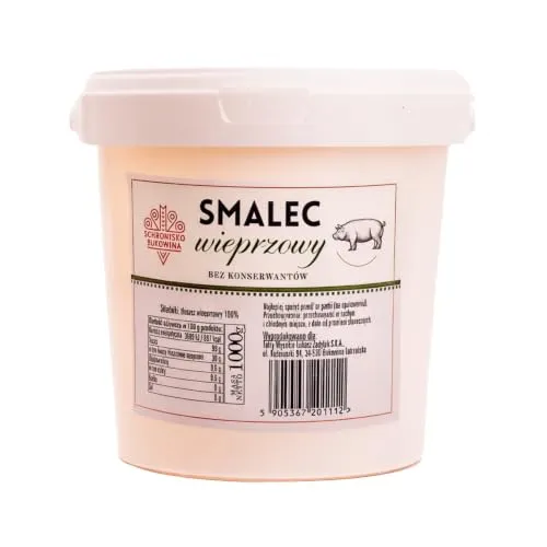 SCHRONISKO BUKOWINA Reines Schweineschmalz, 1000 g