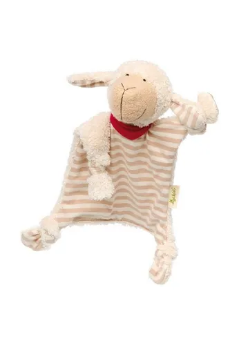 Sigikid Schnuffeltuch Natural Stripes - Stilltuch aus 100% kbA Baumwolle und Schafschurwolle, ideal für die sanfte Beruhigung Ihres Babys – perfekt ab der Geburt.
