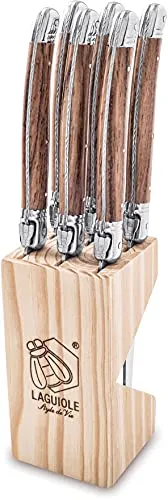 Laguiole Steakmesser Wood 1.8mm (6er Set)