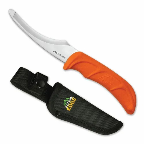 Outdoor Edge Zip Blade Jagdmesser – Ergonomisches Aufbruchmesser mit Scheide