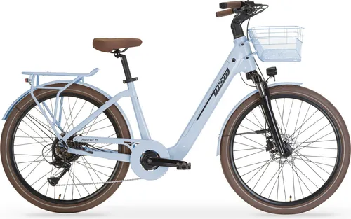 MBM Elektro-Citybike NEFELE 26 Zoll, hellblau