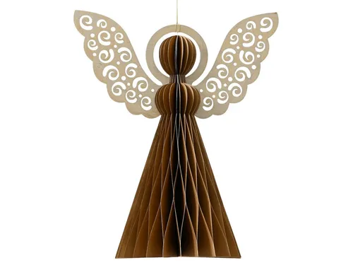 Decoris Engel braun 40cm