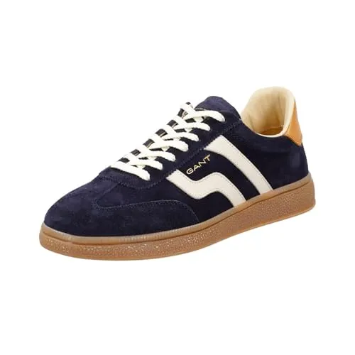 GANT FOOTWEAR Herren CUZMO Sneaker, blau, 44 EU - Sportliche Herren Sneaker mit herausnehmbarer Innensohle für individuellen Komfort und perfekten Sitz.