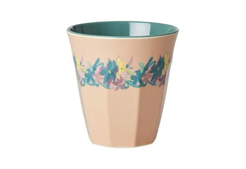 RICE A/S Becher Rice Melaminbecher Blume Hilma Forever Print Medium