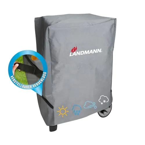 LANDMANN Premium Wetterschutzhaube | Aus robustem & wasserdichtem Polyestergewebe | UV-Beständig, atmungsaktiv & kältebeständig | Geeignet für Pantera 1.0, Pantera 2.0 und e-Pantera inklusive Trolley