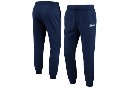 Fanatics Jogginghose Seattle Seahawks Primary Logo Graphic blau M - Bequeme Jogginghose in Blau mit dem ikonischen Seattle Seahawks Logo. Ideal für Fans und Sportler, besteht aus 80% Baumwolle und 20% Polyester für optimalen Tragekomfort.