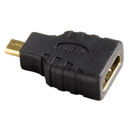 Hama Micro-HDMI-Adapter, Micro-HDMI-Stecker - HDMI-Kupplung