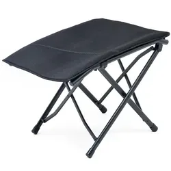 Uquip Beinauflage Finley Air Mesh - Klappbare Fußablage für Faltstühle - Camping-Möbel mit 100 kg Traglast, ideal für komfortable Entspannung beim Camping oder Festivals, platzsparend und vielseitig einsetzbar.