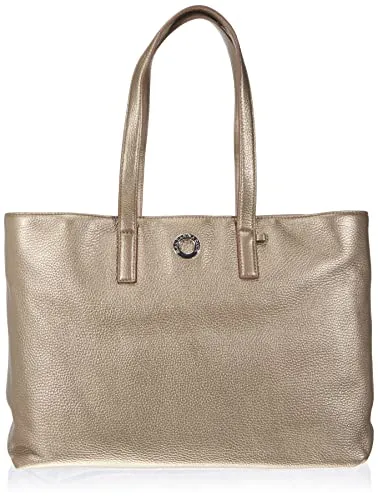 Mandarina Duck Damen Mellow Lux Umhängetasche, Light Gold von Mandarina Duck