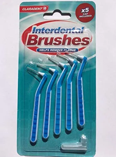 Claradent Interdentalbürsten, Zahnsteinentfernung, 5 Stück