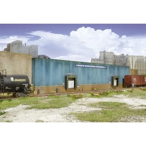 Walthers Cornerstone 933-3192 - Speditionsgebäude, Hintergrundgebäude, Gebäude, Bud's Trucking Chevron, 8