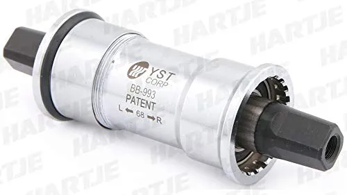 CONTEC Innenlager CBB-150 4-Kant Universal 122,5mm - Hochwertiges Innenlager für Fahrräder, 122,5 mm, ideal für eine reibungslose Schaltung und lange Lebensdauer.