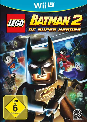 LEGO Batman 2: DC Super Heroes für WiiU - Action & Abenteuer Spiel für die Nintendo Wii U, ideal für Kinder ab 6 Jahren – erlebe spannende Abenteuer mit Batman und seinen Freunden!