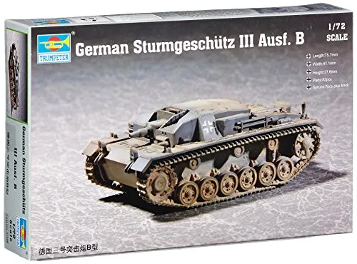 Trumpeter 07256 Modellbausatz German Sturmgeschütz III Ausf. B