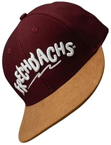 Bexxwell Kinder Snapback Cap Frechdachs - Baseballkappe für Jungen, optimale Passform dank Snapback-Verschluss, ideal für Kinder von 2-7 Jahren, hochwertiger 3D-Stick auf der Front, in weiteren Farben erhältlich.