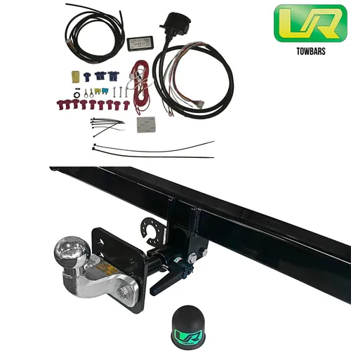 Abnehmbare Flansch Anhängerkupplung +7P E-Satz Für Fiat FULLBACK 06/2016-07/2020