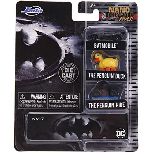 JADA 31616 NANO DC COMICS FAHRZEUG BATMAN 3 PS 1/24