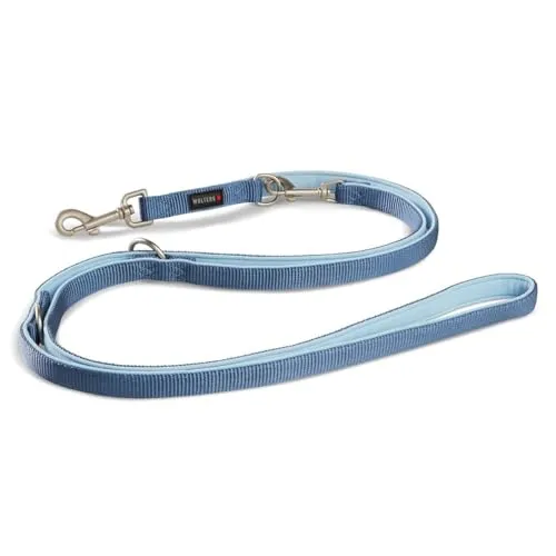 Wolters Führleine Professional Comfort, Farbe:Riverside Blue/Sky Blue, Größe:S 200 cm x 10 mm