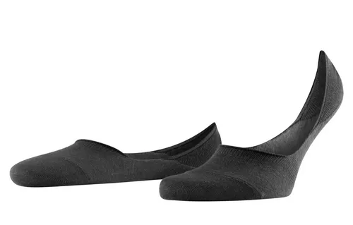 Falke Tagessocke Füsslinge Step Medium Cut (nachhaltiger Baumwoll-Komfort) schwarz Herren - 1 Paar, Größe: 41-42