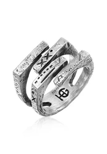 HAZE & GLORY Siegelring Siegelring - Quadro 925 Silber