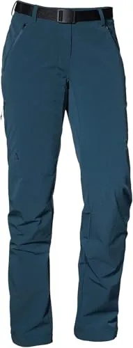 Schöffel Damen Pants Taibun L - Funktionale Wanderhose - Wanderhosen: Wasserabweisend und schnelltrocknend, ideal für jedes Wetter. Mit vorgeformten Knien und 2-Wege-Stretch für optimale Bewegungsfreiheit.