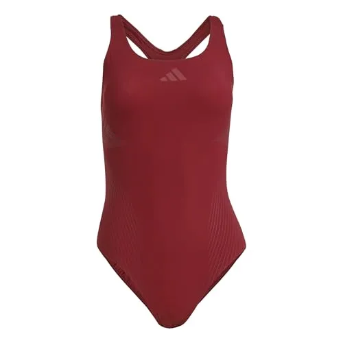 ADIDAS Damen Badeanzug Lanelux Y-Back - Stylischer adidas Badeanzug mit Y-förmigem Rücken für optimalen Halt. Das chlorbeständige Material sorgt für Langlebigkeit und eine tolle Passform. Ideal für Strand und Pool, hergestellt aus recycelten Materialien.